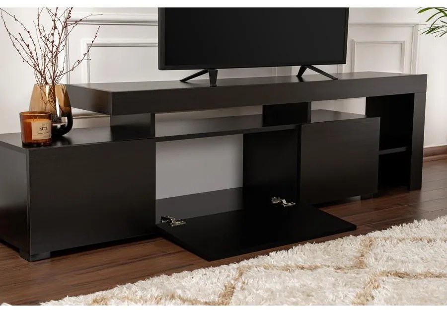 TV szekrény Beliz - Wood Black