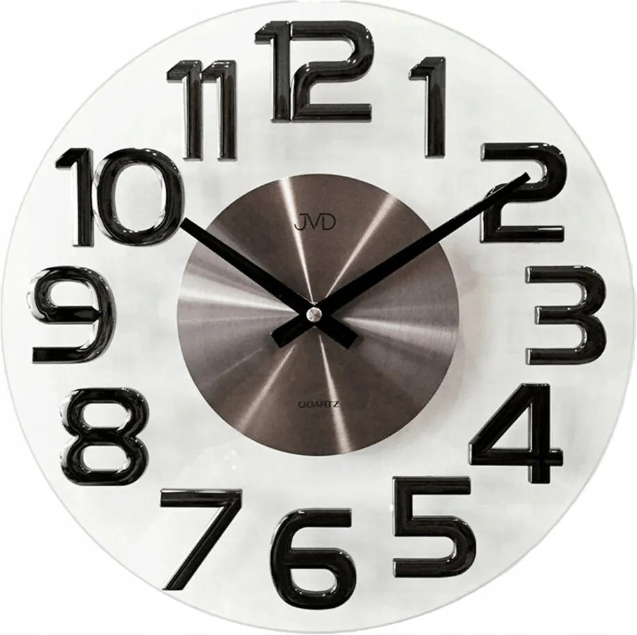 Látványos Üveg Falióra Jvd HT098.2 35 cm