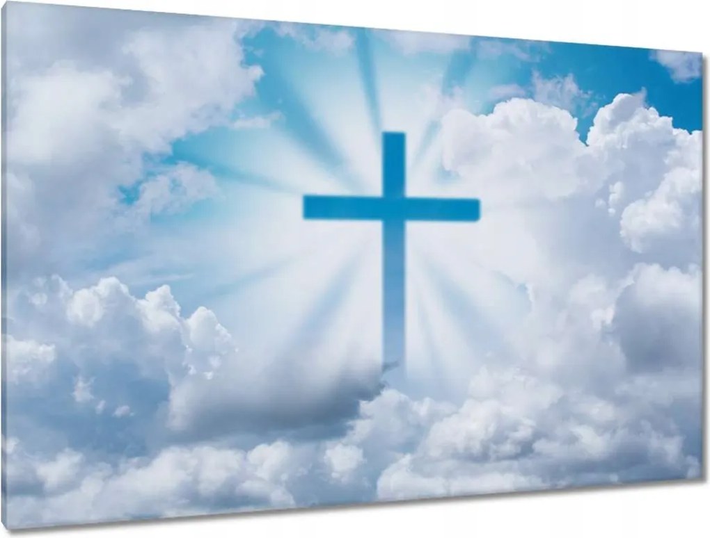 Festmények 120x80 Kereszt Jézus Mennyország