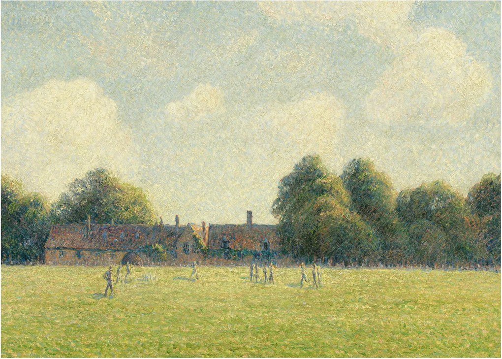 Kép - Camille Pissarro, Hampton Court Green, reprodukciók (70x50 cm)