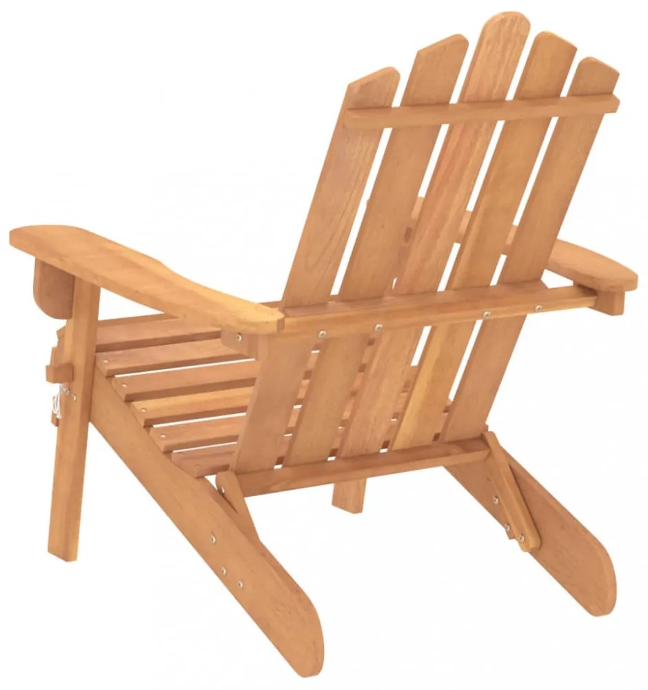 tömör akácfa kerti adirondack szék