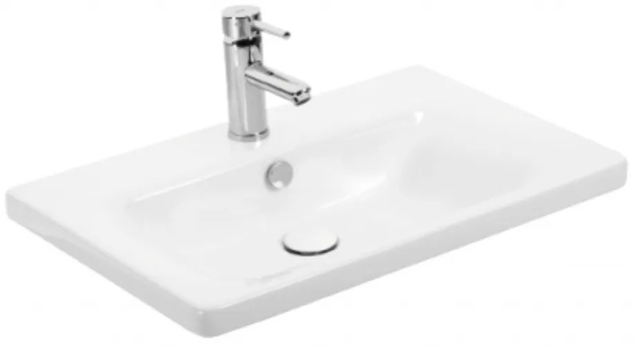 TMP SHARP 65 fali fürdőszobabútor - Sanovit SOFT - 13065 mosdóval - 65 x 45,5 cm