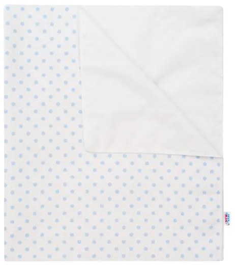NEW BABY | Nem besorolt | Vízálló flanel alátét New Baby pöttyök | Kék |