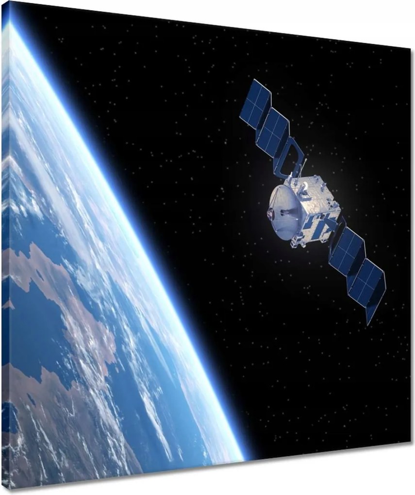 Vászonkép 50x50 Mesterséges műhold űr