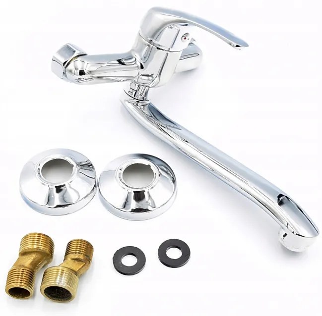 Gamma A1 fali mosogató csaptelep - króm