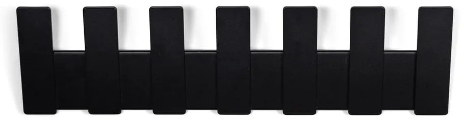 Fekete fém fali fogas 64 cm Angle – Spinder Design