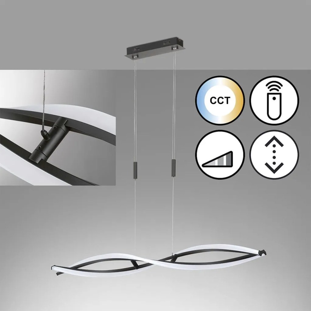 Fischer&Honsel Torcido 60978 Lepel lámpa 1x27W/LED 2700K 3200 lm IP20