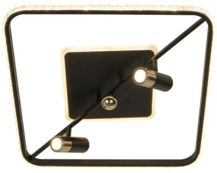 LED Dimmelhető mennyezeti lámpa LED/70W/230V 3000-6500K fekete + távirányítás