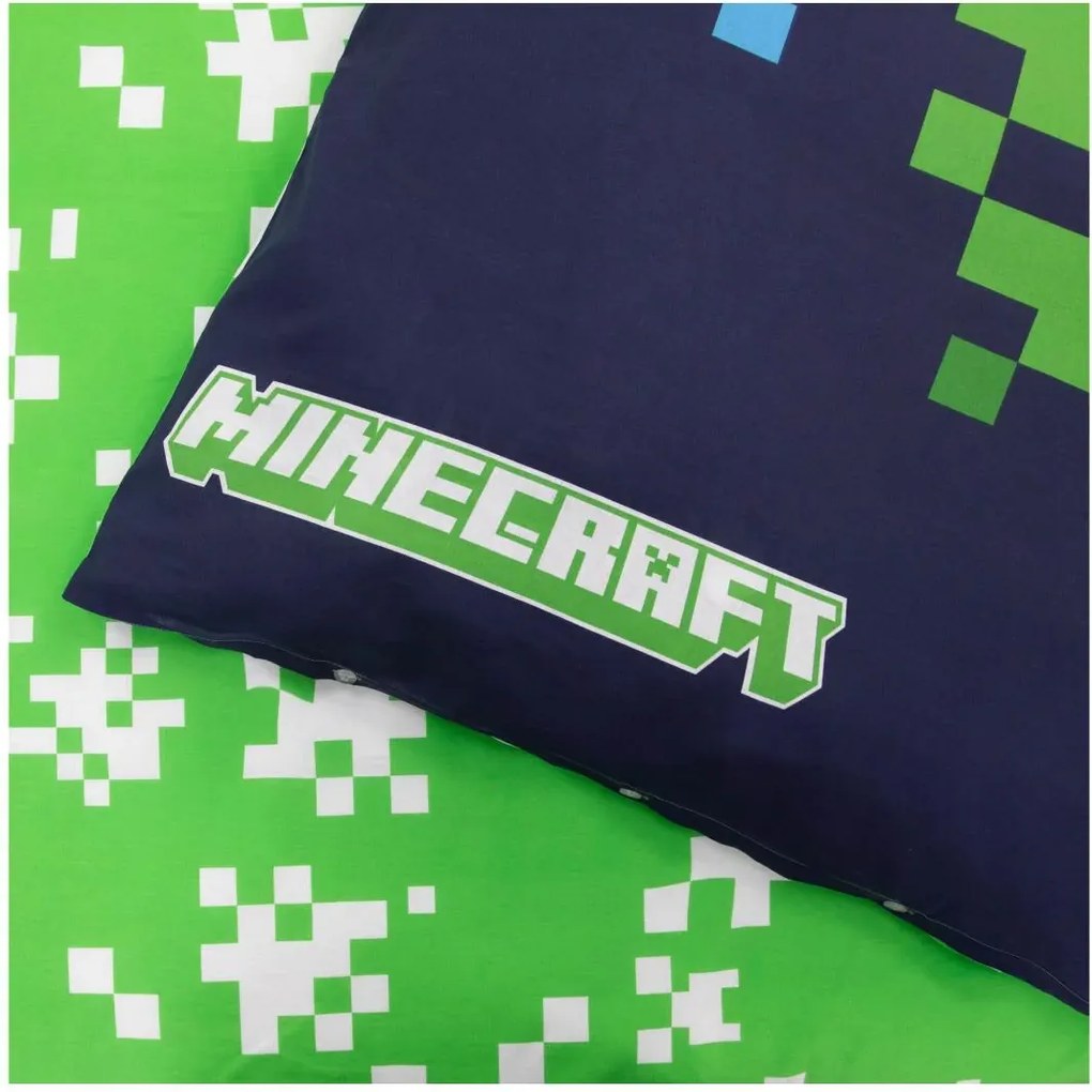 Gyerek ágynemű MINECRAFT HEROES színes Ágyneműhuzat mérete: 70 x 80 cm | 140 x 200 cm