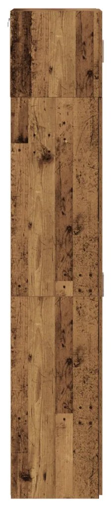Faliszekrény Régi Fa 70x42.5x225 cm Fából készült