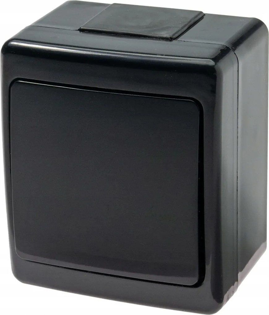 Beta egykapcsolós kapcsoló fekete N/t IP44 Pawbol