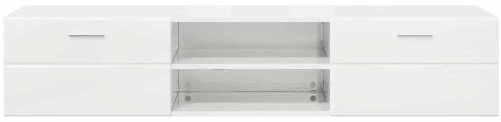 TV szekrény fiókkal Beton szürke 150 x 39 x 30 cm Faanyag