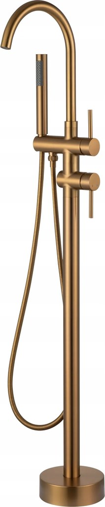 Kádtöltő csaptelep álló réz Matt Prémium