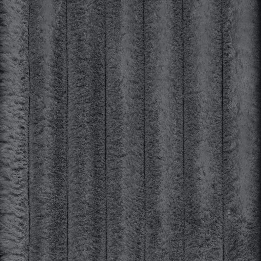 Sötétszürke kordbársony sarokkanapé (bal oldali-heverő résszel) Martin – Ropez