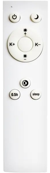 Top Light - LED Dimmelhető csillár zsinóron SALERNO LED/60W/230V 3000-6500K fehér + távirányító