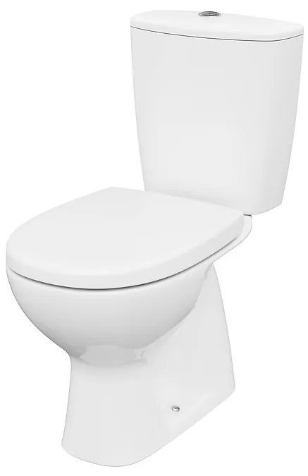Cersanit ARTECO - WC kombi + antibakteriális ülőke lassan záródó funkcióval, függőleges hulladék, K667-076