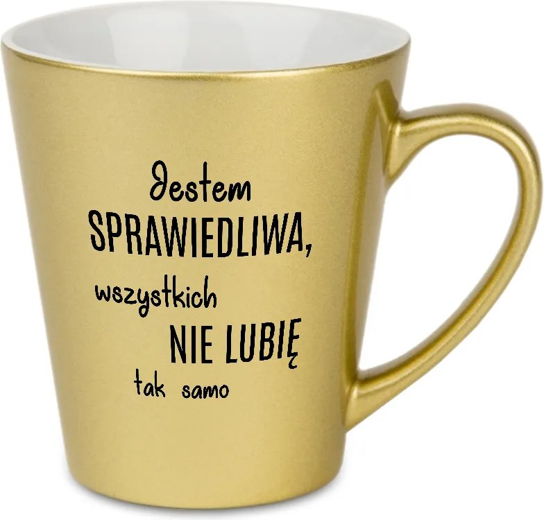 Latte Bögre Gyöngyház Arany Ajándék Menedzsernek Nem Szeretem Az Összes Mintát