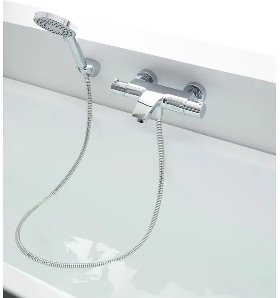 Ravak X070046 - Termosztátos kádcsaptelep TERMO, fényes króm