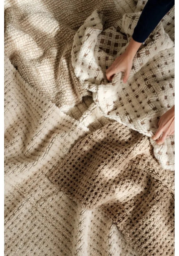 Elefántcsont színű mosható-kézi szövésű gyapjú szőnyeg 80x140 cm Unexpected Wool – Lorena Canals