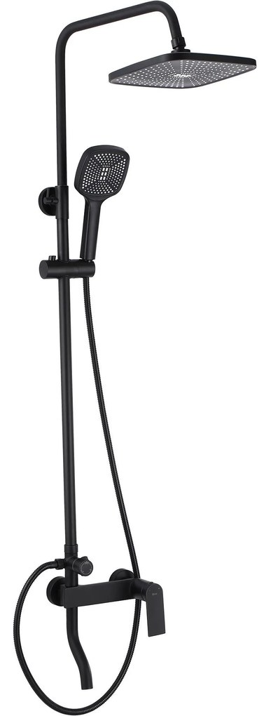 Zuhanyszett REA STORM BLACK MATT