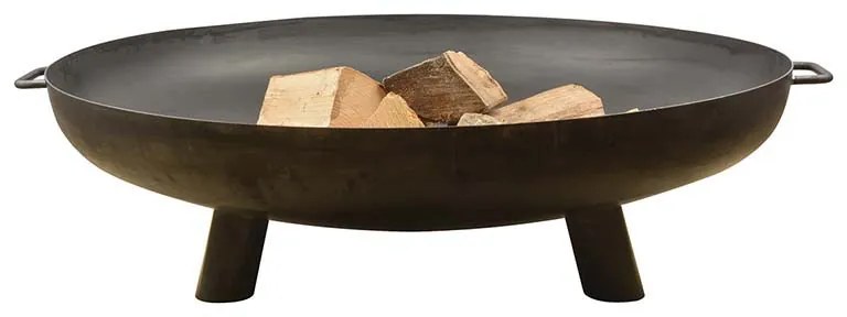 Fém tűzrakó tál, 100 cm átmérőjű