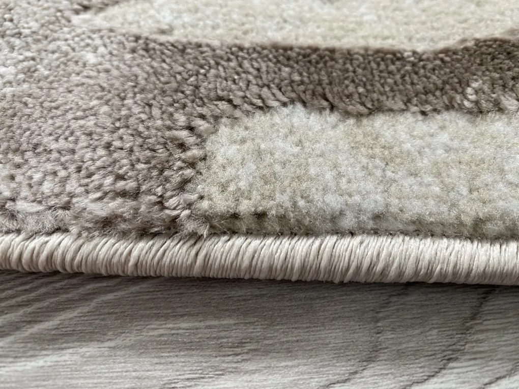 Veston 51273 bézs modern szőnyeg 160x230 cm