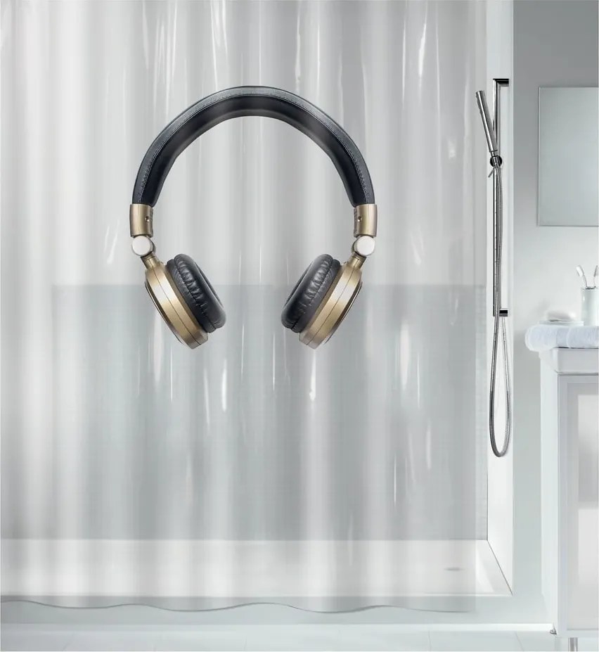 Zuhanyfüggöny 180x200 cm Headphone – Spirella