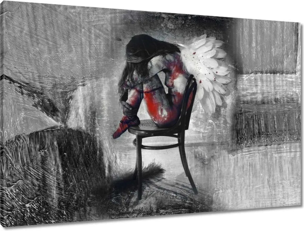 Vászonkép 90x60 Angyal lány