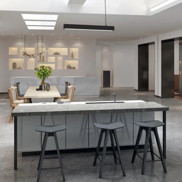 LUNGO T8 lógó 1xG13/9W/230V fekete kábellel