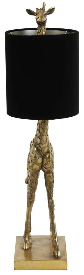 Fekete-bronzszínű asztali lámpa (magasság 61 cm) Giraffe – Light & Living