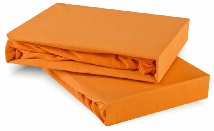 EMI narancssárga szupersztreccs lepedő, 90x200-as lap