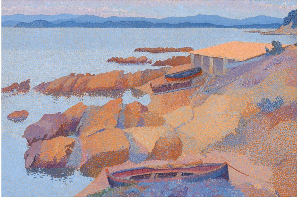 Kép - Henri Edmond Cross, Calanque des Antibois, reprodukciók (90x60 cm)