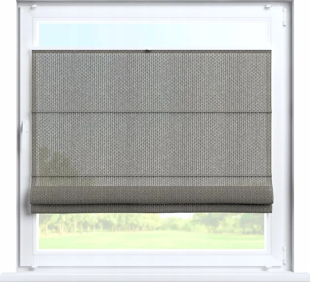 Kész pliszírozott roló római Szicília 140x180cm fekete