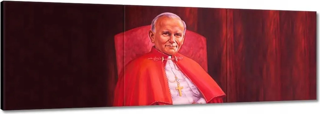 Festmények 120x40 II. János Pál pápa