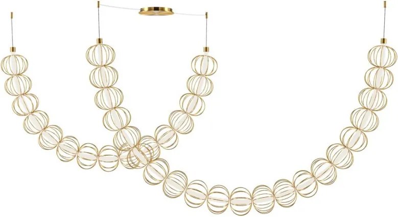 Maytoni Golden Cage MOD216PL-L55G3K 1x107W/LED 3000K 6110lm IP20