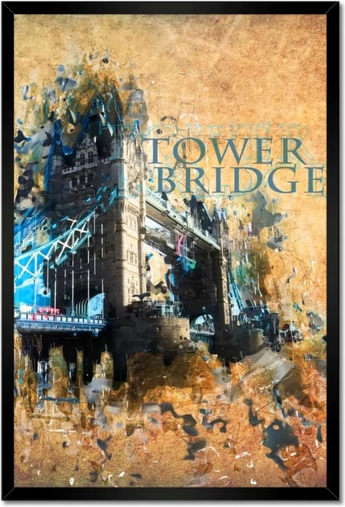 Poszterek keretben 40x60 Tower Bridge Anglia Uk