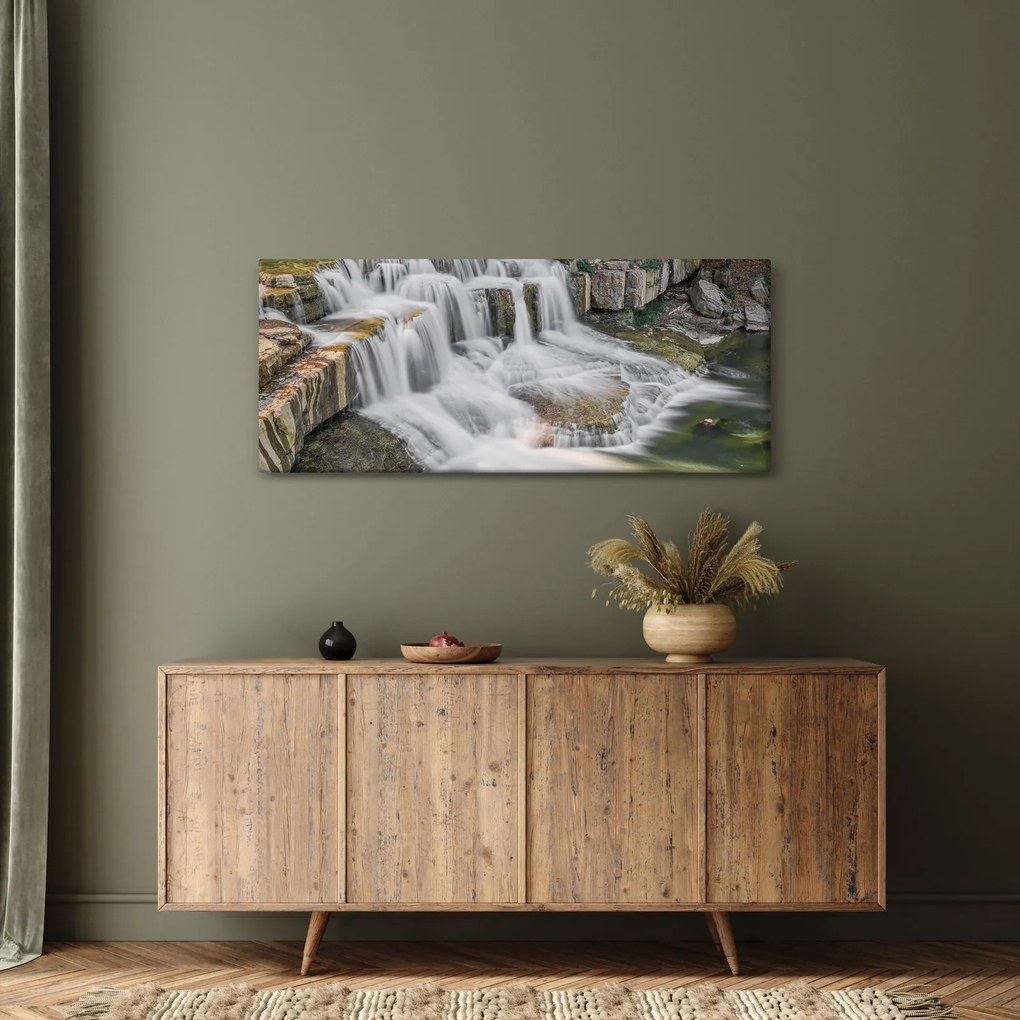 Vízesés képe (120x50 cm)
