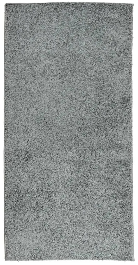 PAMPLONA zöld magas szálú bolyhos modern szőnyeg 100 x 200 cm
