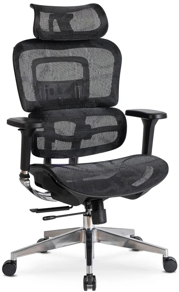 NINO ergonomikus forgószék, fekete