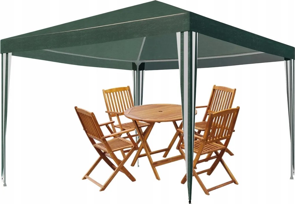 Kerti pavilon party kereskedelmi sátor teraszra 3x3 szilárd