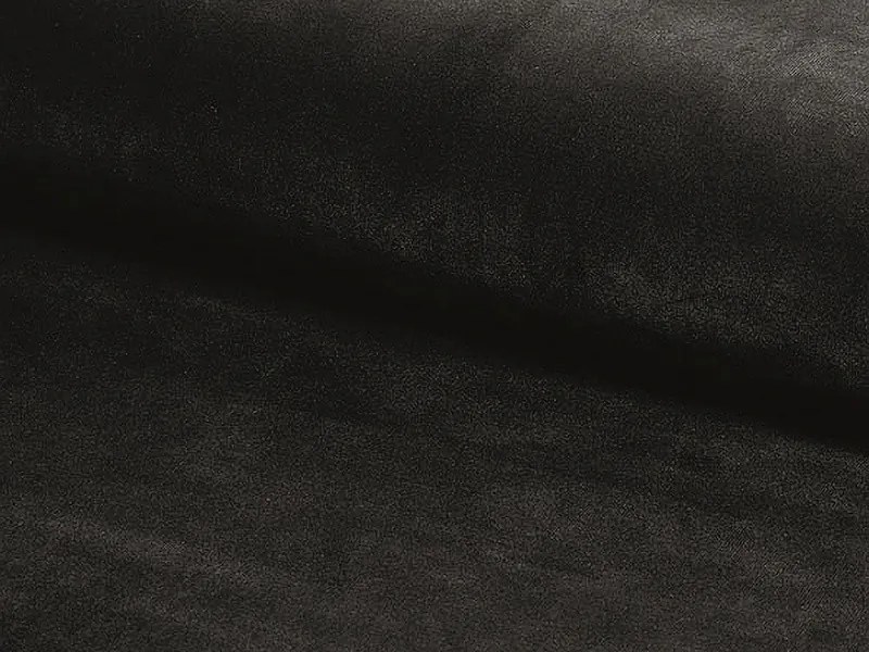 Sophia Velvet puff fekete