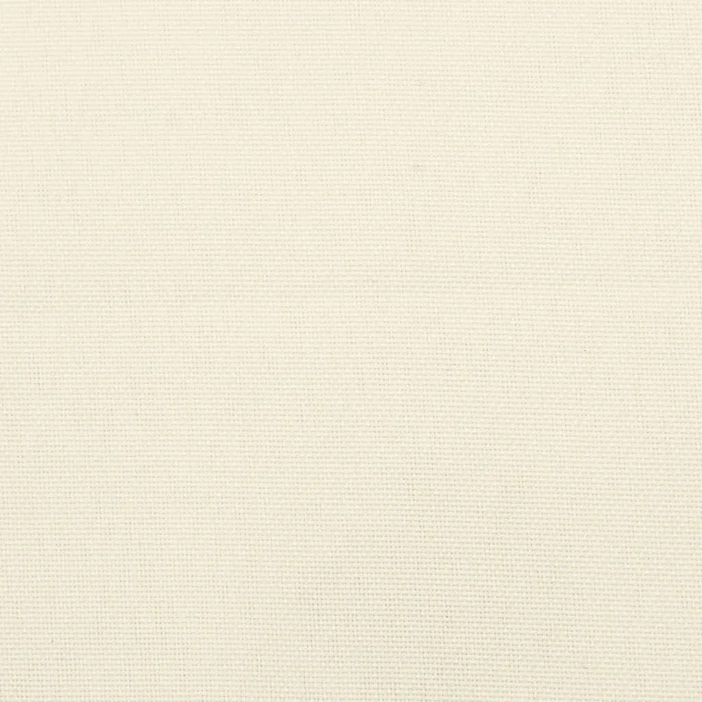 krémszínű szövet raklappadló-párna 60x60x9,5 cm
