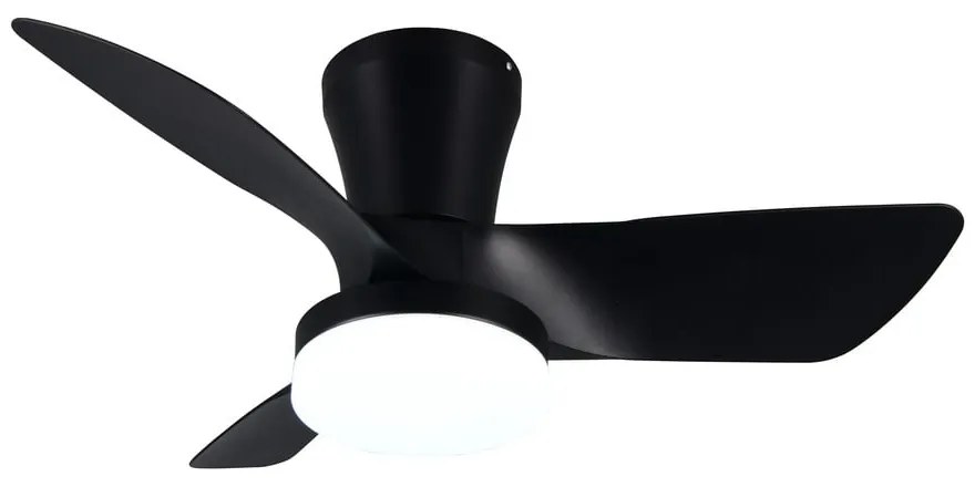 Fekete LED mennyezeti lámpa Randers – Trio