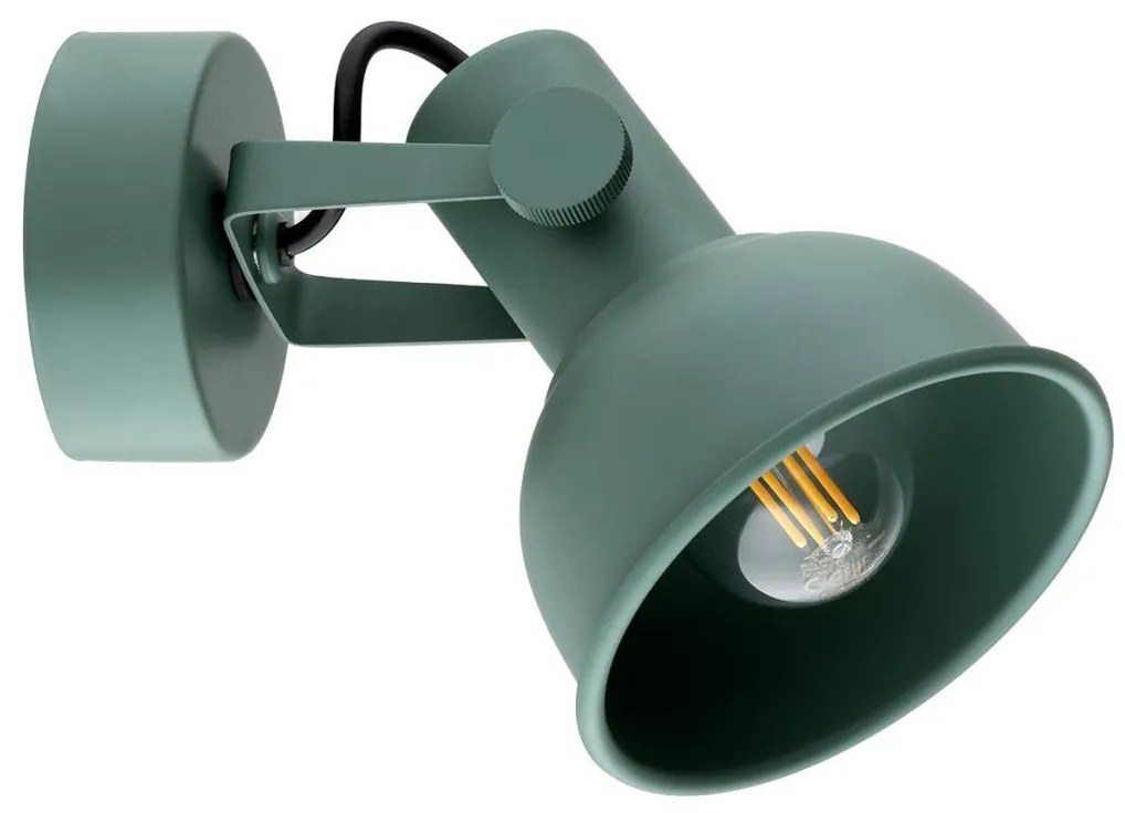 Argon 8299 - Spotlámpa LENORA 1xE14/7W/230V zöld