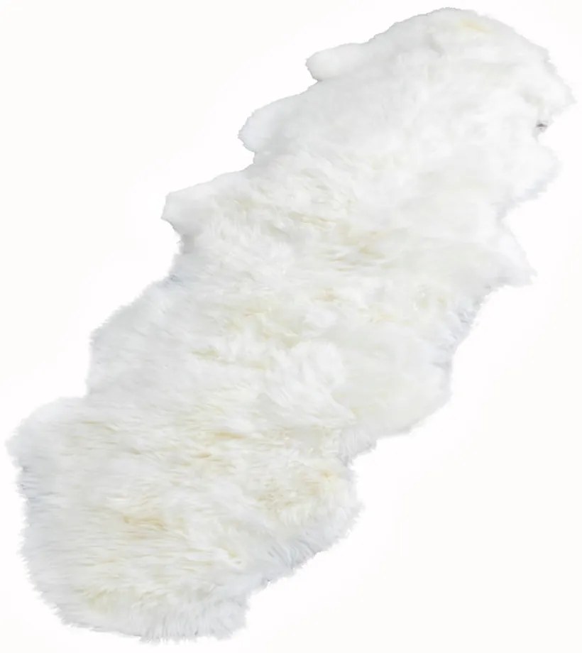 Bézs merinói gyapjú takaró, 60 x 240 cm - Native Natural
