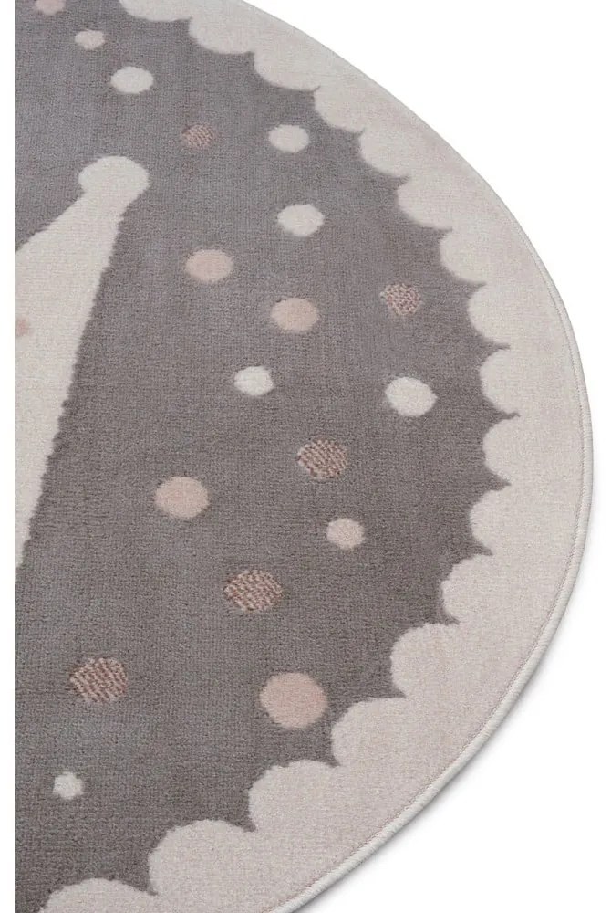 Szürke gyerek szőnyeg ø 100 cm Crown – Hanse Home