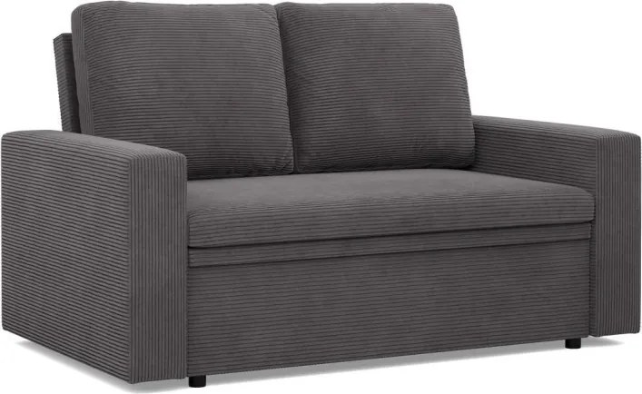 Zeus kanapé, kordbársony, hab töltet, egyenes kartámasz, szürke