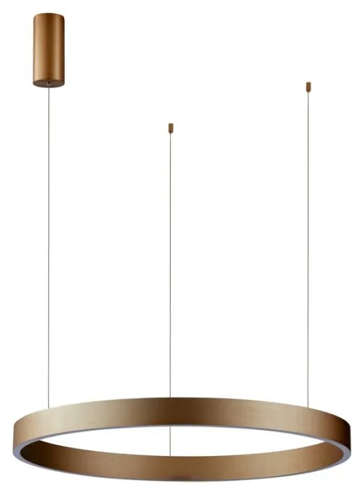 ITALUX 5902854538058 BRASCO Többágú Függesztett Lámpa Fehér, Arany LED IP20