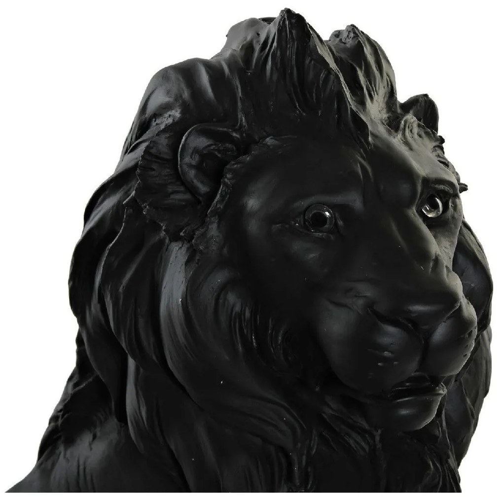 Oroszlán dekorációs szobor figura 44 cm