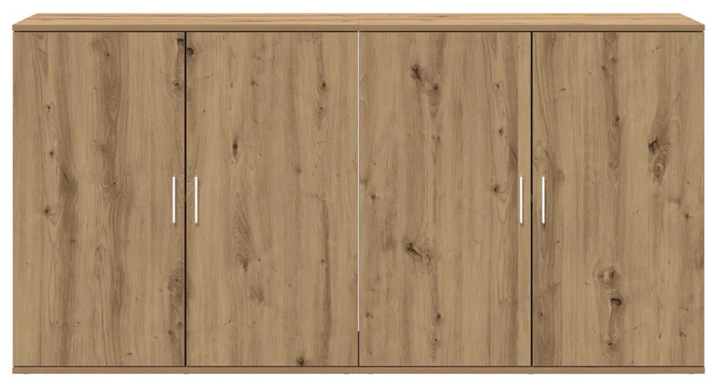 2 db-os oldalpultok, artisztikus tölgy, 79x38x80 cm, mérnöki fa